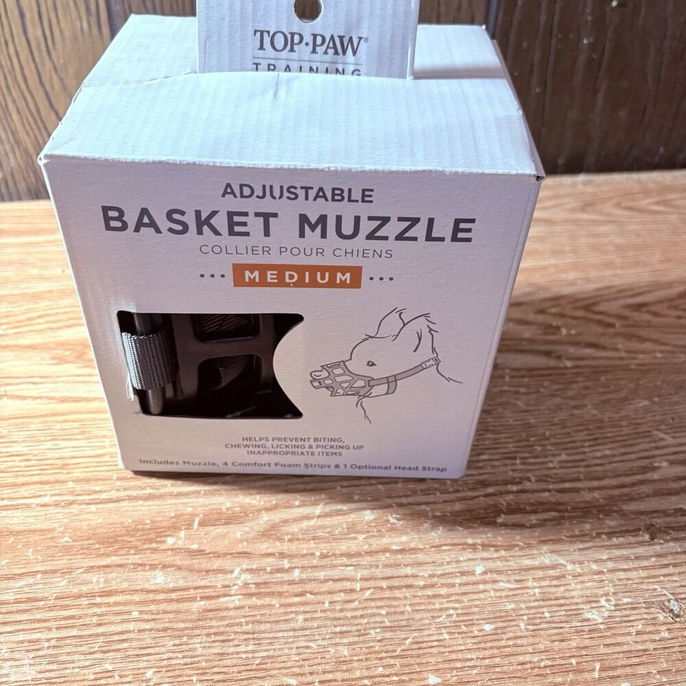 Adjustable Dog Muzzle Size Medium
